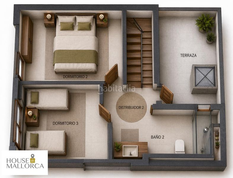 Foto afb06b62-14cc-4201-9260-ea8223f8fde1. Casa a schiera con parcheggio in Centro Inca