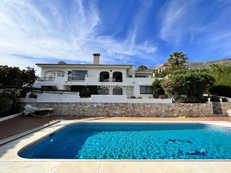 Foto c4d6b1a8-e65c-4639-aa38-e6cbe0e88107. Chalet with heating pool in Mijas pueblo Mijas
