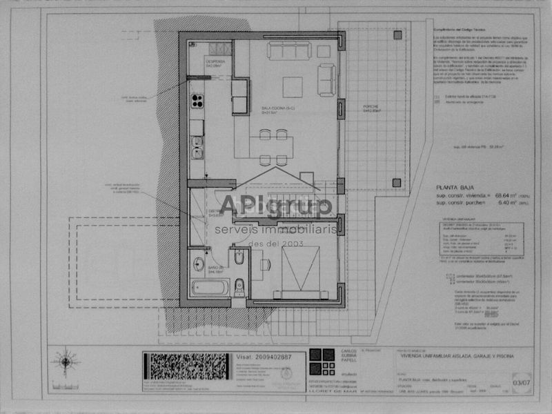 Foto 2f83b325-64ce-40d7-9d6a-7c434c333909. Terreny residencial a Bescanó