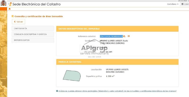 Foto 126959d9-d20f-4f9c-9a0d-34aad863e609. Terreno residenziale in Bescanó