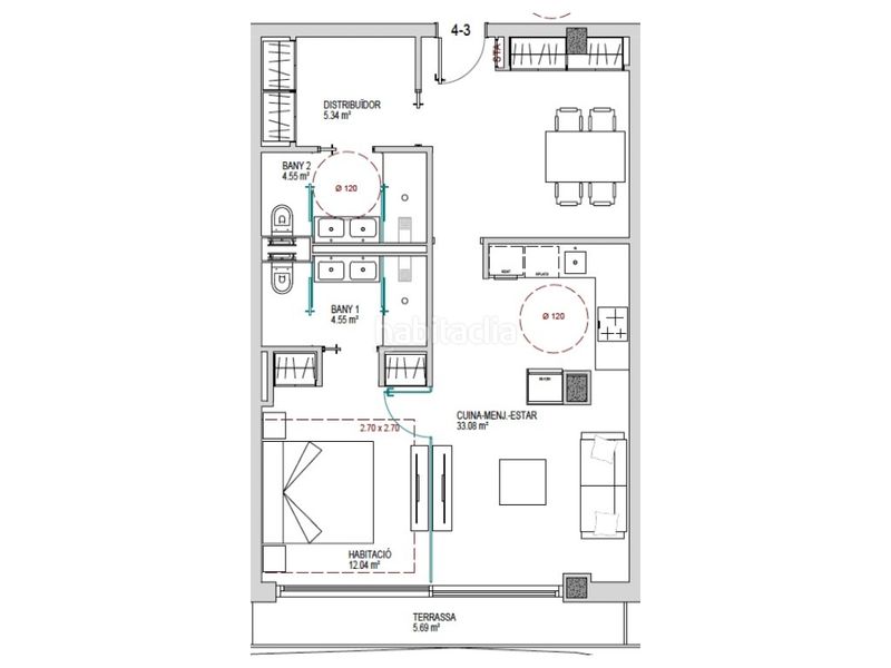 Foto 016b62f6-6a6d-4e12-b0c4-c94148e82f6e. Rent flat with parking in El Tarter Canillo