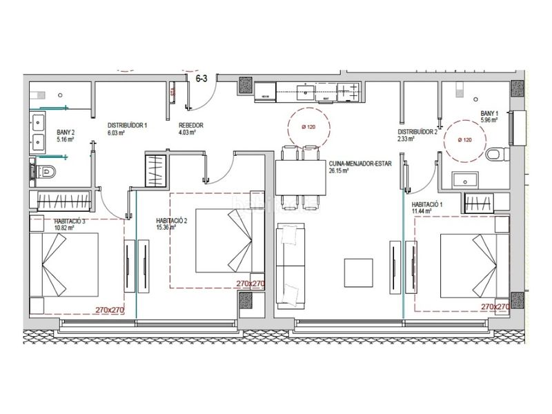 Foto 2b851d08-cf1c-40bf-8870-e8ea89826306. Rent flat with parking in El Tarter Canillo