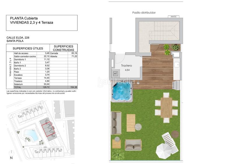 Foto 158bf047-f04e-468f-a334-5b349f93cd24. Dachwohnung in n/a in Playa Tamarit-Playa Lissa Santa Pola