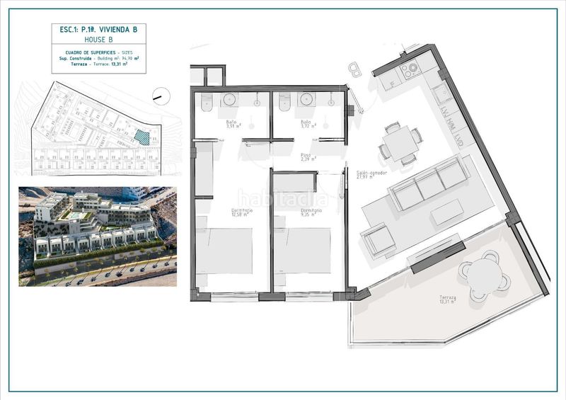 Foto 9de3d34d-97d1-4894-b737-4df1f004314f. Apartamento en n/a en El Hornillo Águilas