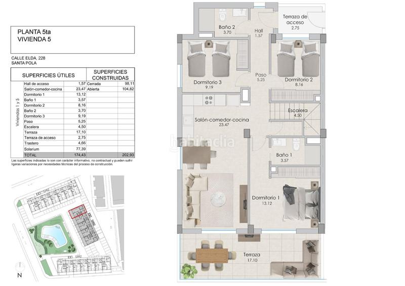 Foto fa2ae821-e642-4789-b751-0293f09fcca1. Penthouse in n/a in Playa Tamarit-Playa Lissa Santa Pola