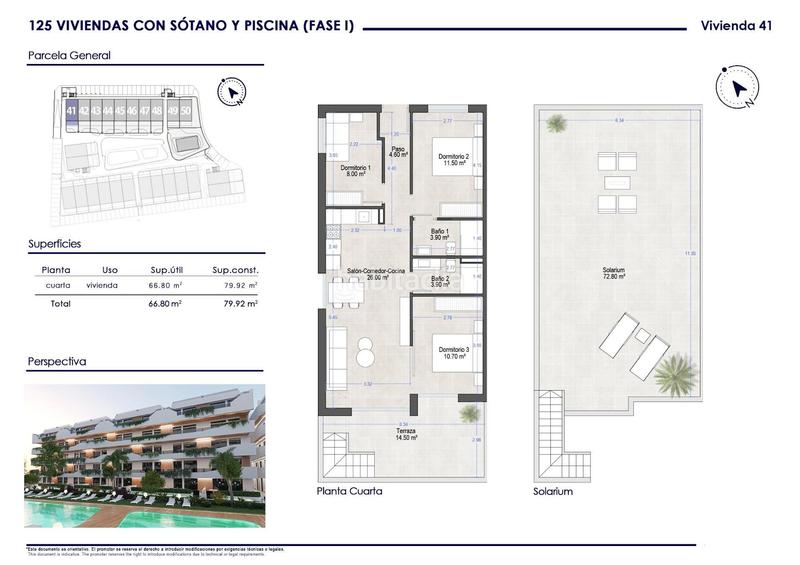 Foto aa5ee286-c8a1-4f5a-a24a-b1a69ca6ed62. Dachwohnung in n/a in Santiago de La Ribera San Javier