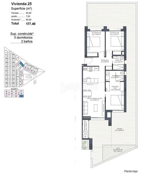 Foto 175c7b5e-ab5f-4009-a6ee-85807a213187. Apartment in n/a in Las Lomas de Rame-Bahía Bella Alcázares (Los)