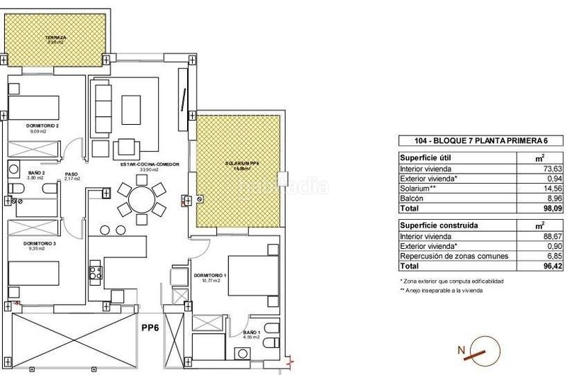 Foto 2ccb7a9b-3ed1-4efe-8384-6c7ddadd2502. Apartamento en n/a en puerto Vera Vera