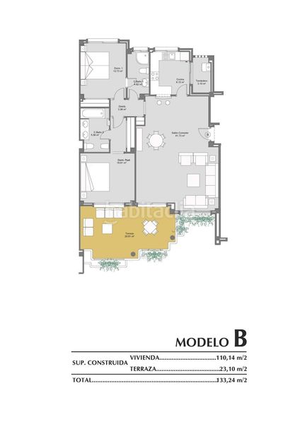 Foto ca280ae6-9157-4a78-aeb5-a8acb5a6c8b8. Apartament a n/a a Lomas de Campoamor - Las Ramblas Orihuela