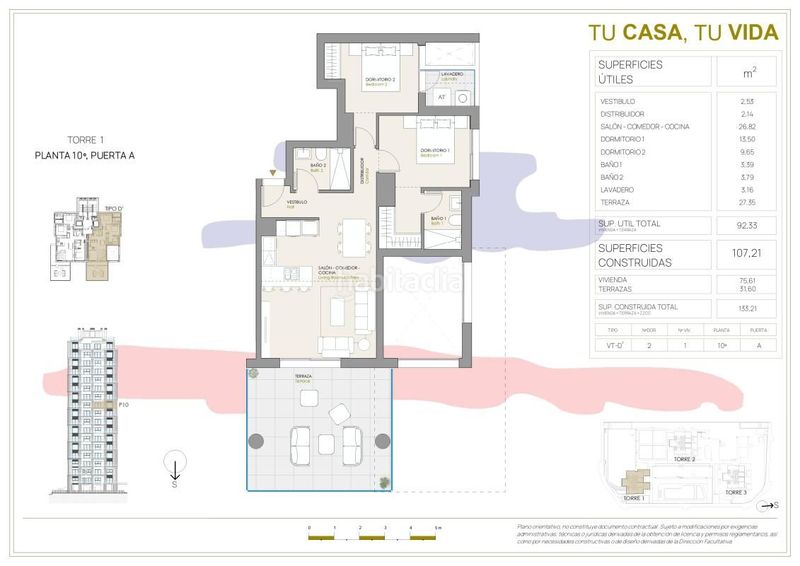 Foto a4529f0b-9b58-41e8-ae5b-eb6d26245d1a. Apartament amb calefacció aparcament piscina a Marisol Park - Ortembach - Los Almendros Calp