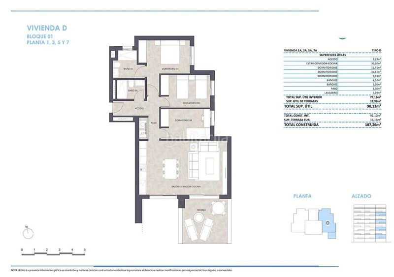 Foto f68ae3d5-5a52-45e3-aa96-12cf0319dcb9. Apartament amb aparcament piscina a Zona Levante - Playa Fossa Calp