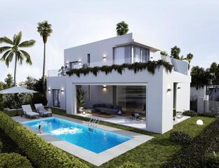 Maison  A-387. Villa de estilo contemporáneo con vistas al mar en mijas