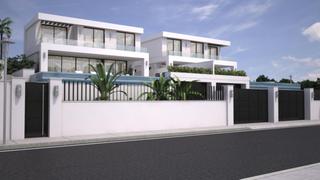 Casa  Flandes. Villa moderna con vistas al mar en el chaparral