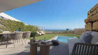 Maison à Chullera. Viviendas adosadas con vista al mar  manilva