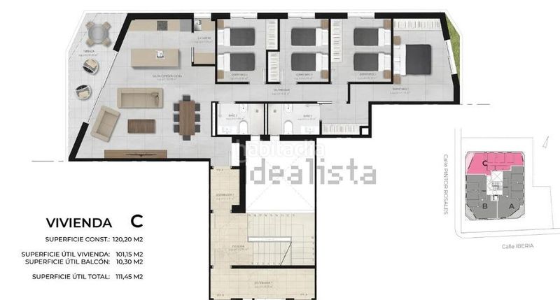 Foto 1ff94e96-252f-4120-bd5b-ec8149d1cc0c. Pis amb aparcament a El Rubial Águilas