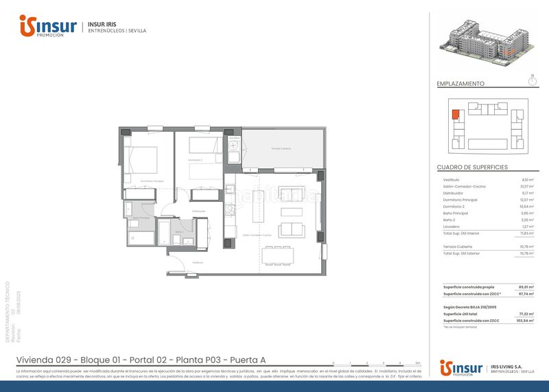 Foto b88dc404-aa0c-474c-9d17-05473190be9c. Pis 97m<sup>2</sup> amb aparcament piscina a Entrenúcleos Dos Hermanas