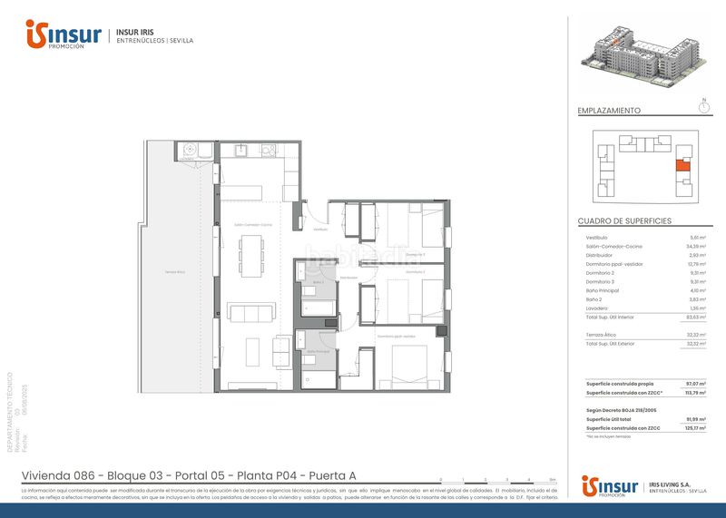 Foto babe17d4-5f78-4e92-912a-4e987898196c. Ático 113m<sup>2</sup> en Entrenúcleos Dos Hermanas