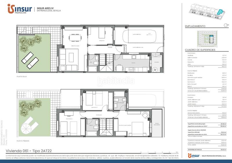 Foto b11f9137-a598-4d19-ba6f-7339b5347f5f. Haus 143m<sup>2</sup> mit pool in Entrenúcleos Dos Hermanas