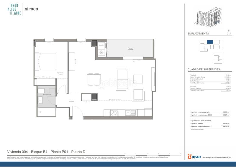 Foto 07921ea7-7b9a-483a-8b61-43b64870cb31. Appartement 85m<sup>2</sup> avec parking piscine dans Aljamar Tomares