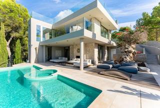 Chalet à Portals Nous. Costa d’en blanes – villa de lujo con vistas al mar y total priv