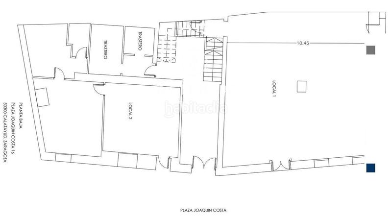 Foto f5d68665-7f8d-4b9e-9b31-c044ee059a08. Edificio plaza joaquín costa en Centro Calatayud