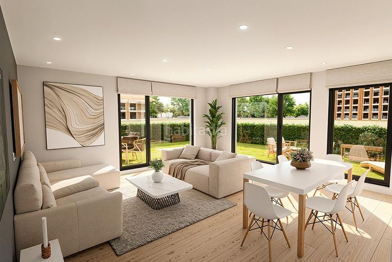 Foto 87e5c687-8703-4d69-8ad3-c41b7e3f5f06. Planta baixa 69m<sup>2</sup> amb calefacció aparcament piscina a Gijón