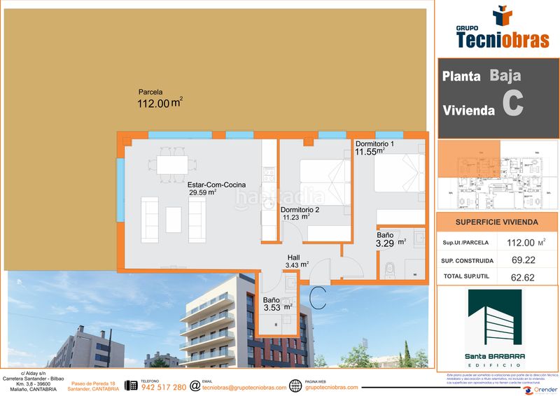 Foto a1ec82cb-b20f-43ec-afa6-fbf470f0fa20. Planta baixa 69m<sup>2</sup> amb calefacció aparcament piscina a Gijón