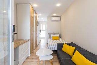 Alquiler Estudio  Calle don pelagio ferrer. Habitaciones y estudios en coliving diseño, seguridad y libertad