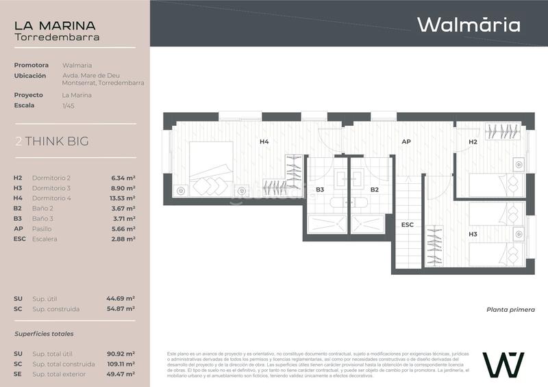Foto b88731cd-af8e-426a-a773-1982c34beac8. Flat 101m<sup>2</sup> in avinguda de montserrat 38 in Els Munts Torredembarra