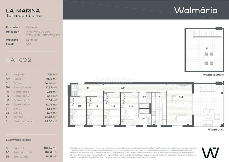 Foto a54a75dc-7fc9-4df9-b0a6-75af470cda43. Piso 99m<sup>2</sup> en avinguda de montserrat 38 en Els Munts Torredembarra