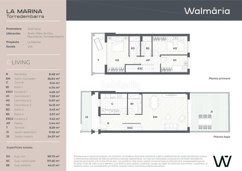 Foto c84634b7-a573-480b-b4f3-d36069199038. Pis 117m<sup>2</sup> a avinguda de montserrat 38 a Els Munts Torredembarra