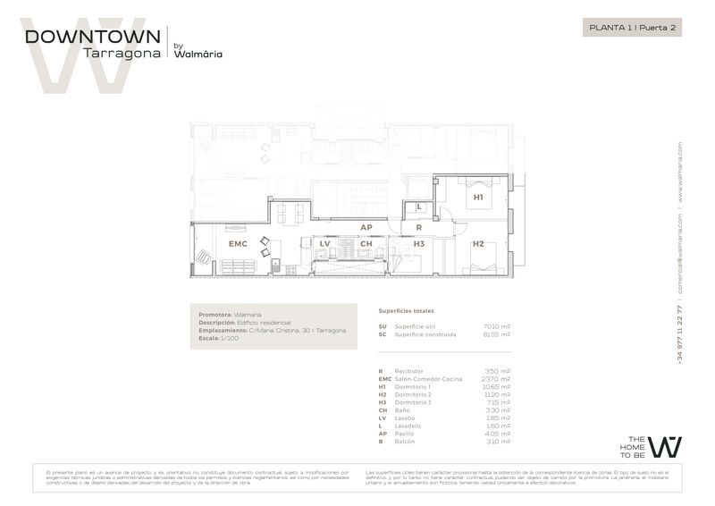 Foto 9c5e3489-7635-4214-835d-86a40f36c948. Pis 68m<sup>2</sup> amb calefacció a Eixample Tarragona