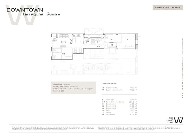 Foto a4b349e2-f4d2-41f4-bbfe-8e9eeaea0cac. Erdgeschoss 83m<sup>2</sup> mit heizung in Eixample Tarragona