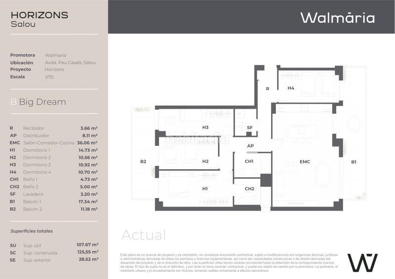 Foto 09e347f8-56b3-4b11-9b58-834b299b1e8c. Piso 125m<sup>2</sup> en avinguda de pau casals 27 en Barenys Salou