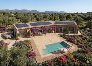 Terreny residencial  Son valls. Terreno rústico con proyecto básico y licencia aprobada, felanit
