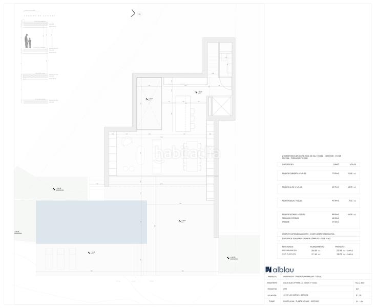 Foto a4a9f766-d6b2-4503-b8ed-3ce13e0b425c. Chalet mit heizung parking pool in La Fustera Benissa