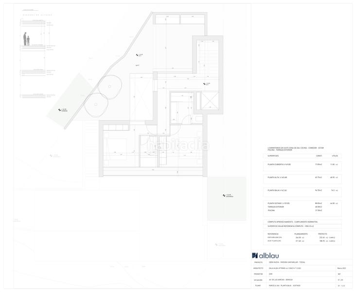 Foto affb8aa4-6466-41a4-bb44-46369ca357b5. Chalet mit heizung parking pool in La Fustera Benissa