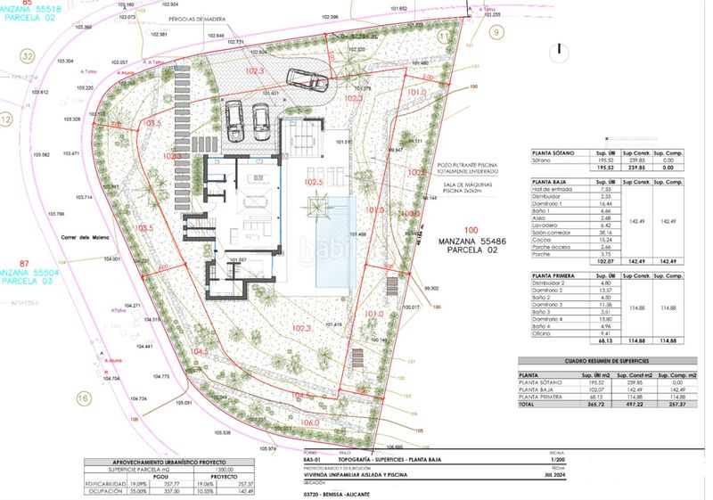 Foto 5e487ec6-cf0d-4669-bc01-08081e9b5805. Chalet en La Fustera Benissa