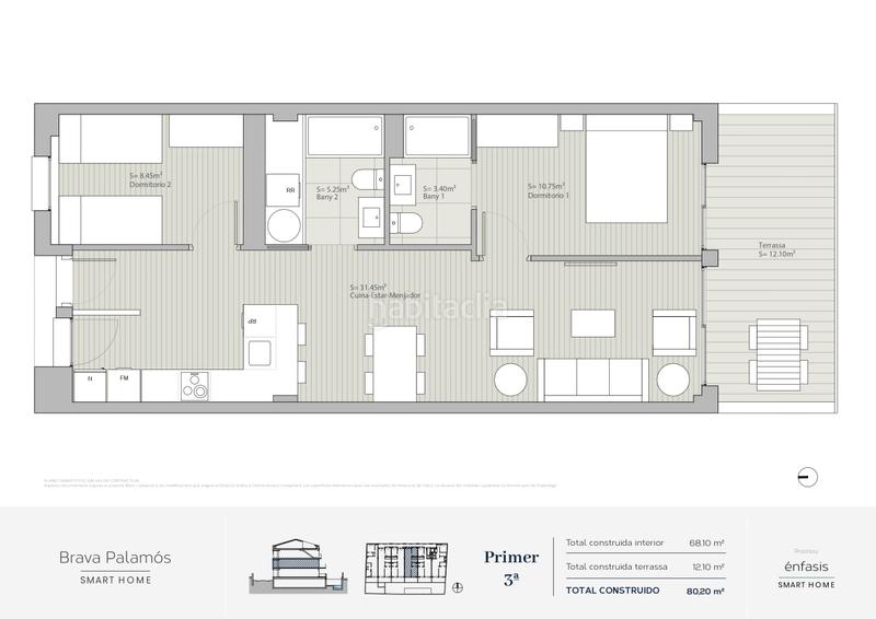 Foto 1b0a46b4-3983-4f60-bd5d-ef59d0a5bec2. Piano terra 70m<sup>2</sup> in carrer mossèn jacint verdaguer 44 in Palamós