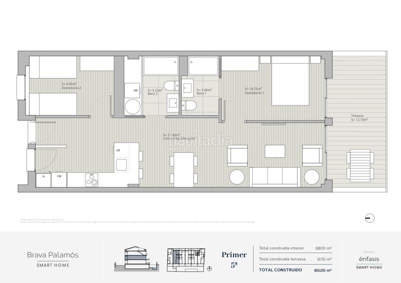 Foto 9ef37be3-175c-46bd-ac5e-e8a273188520. Piano terra 70m<sup>2</sup> in carrer mossèn jacint verdaguer 44 in Palamós