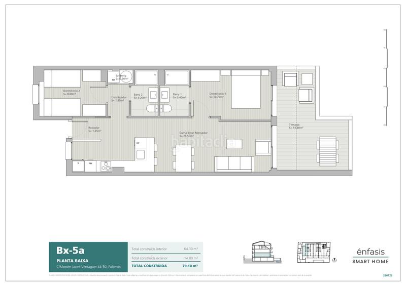 Foto 5bf3469c-9cc2-41ce-a643-bc484c73f26d. Rez-de-chaussée 70m<sup>2</sup> dans carrer mossèn jacint verdaguer 44 dans Palamós