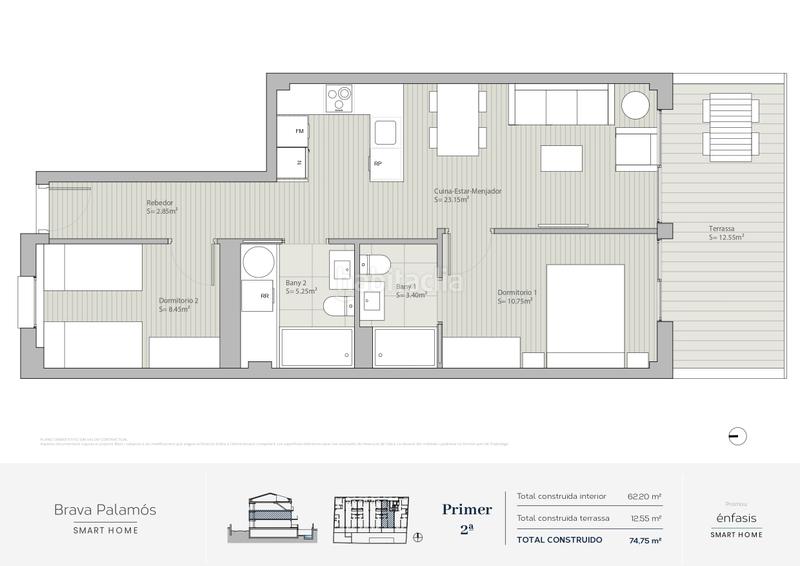 Foto 86e68b86-4b52-437d-879f-e8f45bbd369c. Planta baixa 80m<sup>2</sup> a carrer mossèn jacint verdaguer 44 a Palamós