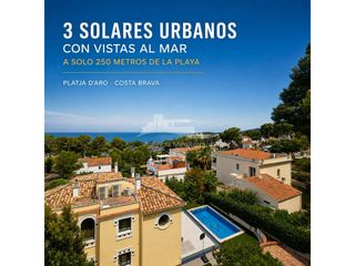 Terreny residencial  Calle puigmal. Se venden 3 solares urbanos de 600 m cada uno, uno de ellos con