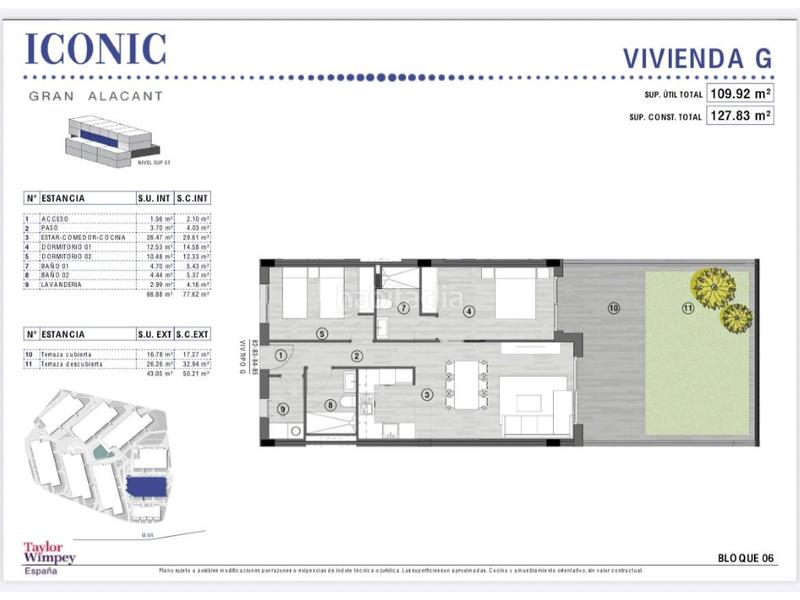 Foto 84eae3e1-4d89-475d-8443-35fd3b55b299. Etagenwohnung mit parking pool in Panorama-Sierramar Santa Pola