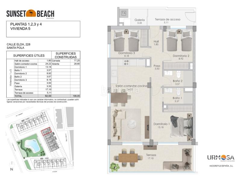 Foto 03852aaf-a3ba-467f-ba4b-9881062a1b74. Pis amb aparcament piscina a Playa Tamarit-Playa Lissa Santa Pola