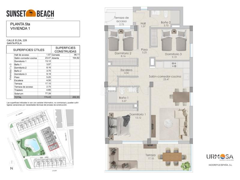 Foto ada130f9-f837-4dd4-b5ba-01cb9f6604ea. Pis amb aparcament piscina a Playa Tamarit-Playa Lissa Santa Pola