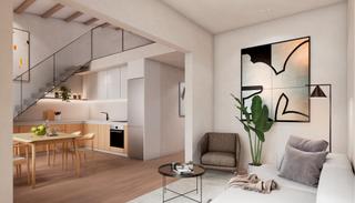 Attique à Carrer de laureà miró 64. Atico duplex totalmente reformado con opcion de trastero garaje