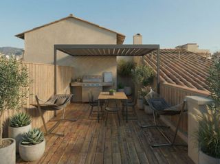 Penthouse in Carrer de laureà miró 64. Atico de 3 habitaciones y 3 baños, con magnifica terraza de 32 m