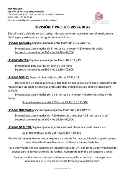 Foto a6629cd9-cfe6-4afc-9ddc-e08cdad6ddd2. Location parking moto dans carretera de murcia 1 dans Granada