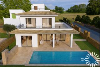 Maison à Cala Llombards. Villa contemporánea en cala llombards